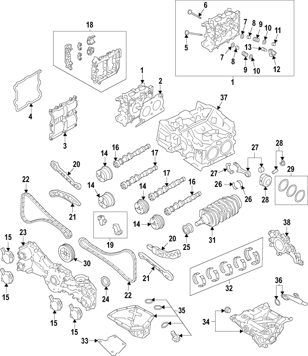 Subaru Genuine Timing Chain Guide Subaru WRX VA/VB 15+/BRZ/GR86 21+ 13144AA300