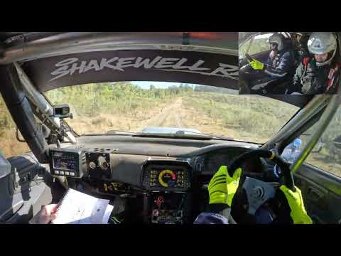 FULL ONBOARD 🇦🇺 | SS6 "Bushnell II" | Classic Queensland Rally 2026 | QLD Rally Championship — Shakewell Racing