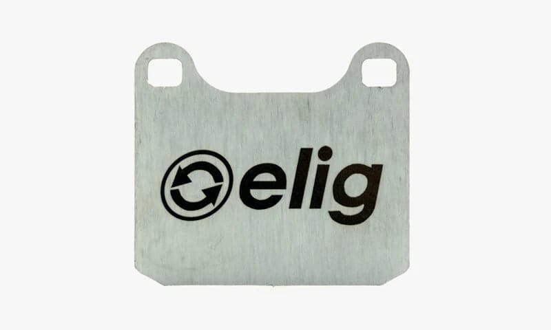 Elig Titanium Brake Pad Shims Set Subaru STI 01-17 (Rear) ZA08-Shims