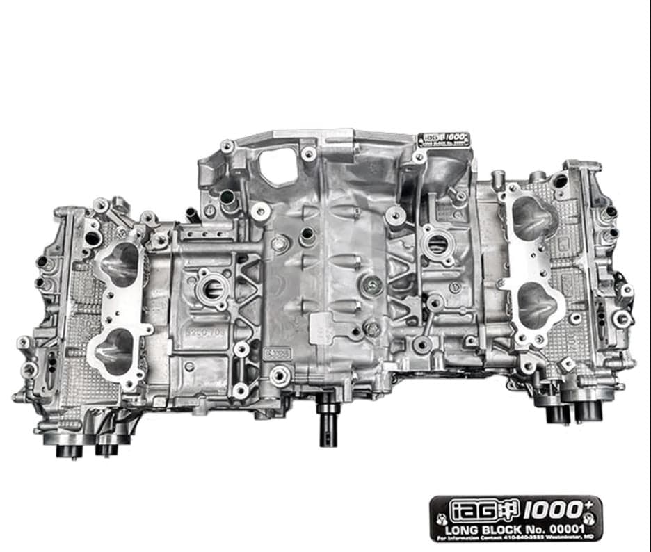 IAG : 1150 Closed Deck 2.5L Long Block Engine w/Drag Heads - (EJ25)