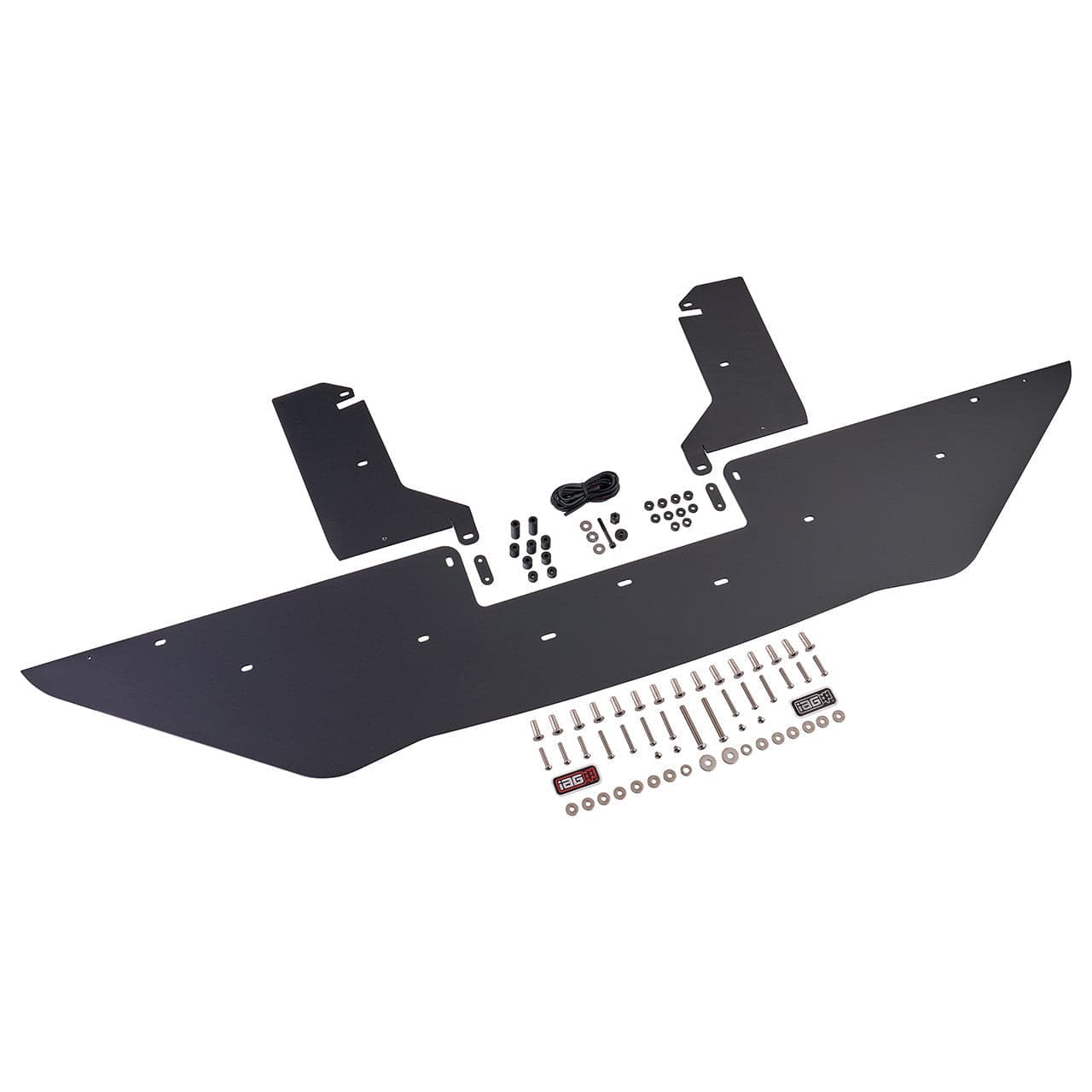 IAG Performance Front Splitter w/ Straight Endplate Winglets Subaru WRX/STI VA 15-21 IAG-BDY-5344MBK IAG-BDY-5344GBK