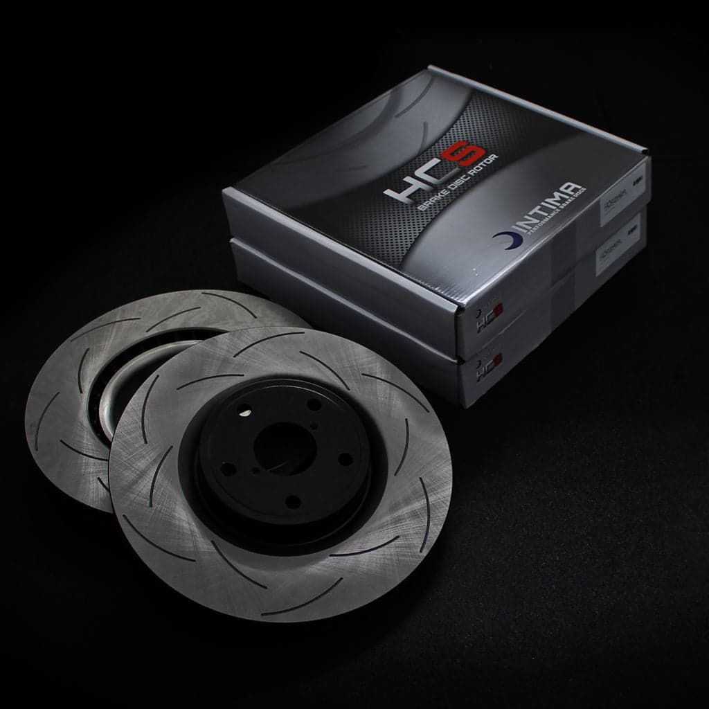 Intima HCS - Slotted Rotors - Front (Pair) - (STi 06-17) BREMBO (5X114.3)