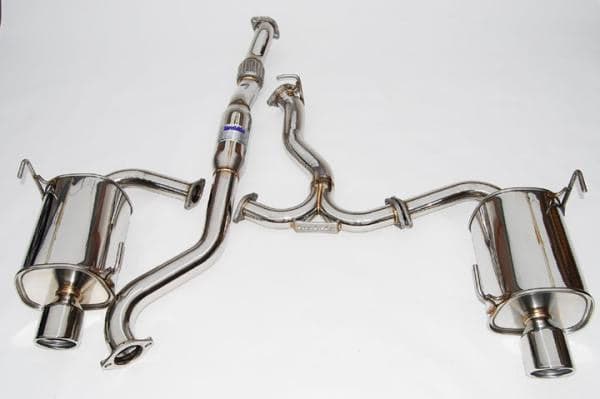Invidia - Q300 Turbo back Exhaust - SS Tips (WRX Sedan 08-10)