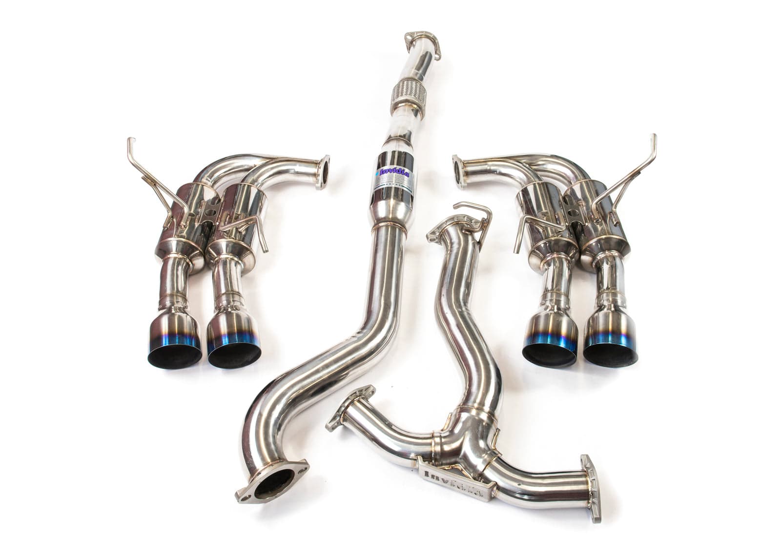 Invidia - R400 Turbo back Exhaust - (WRX 11-14 Hatch)