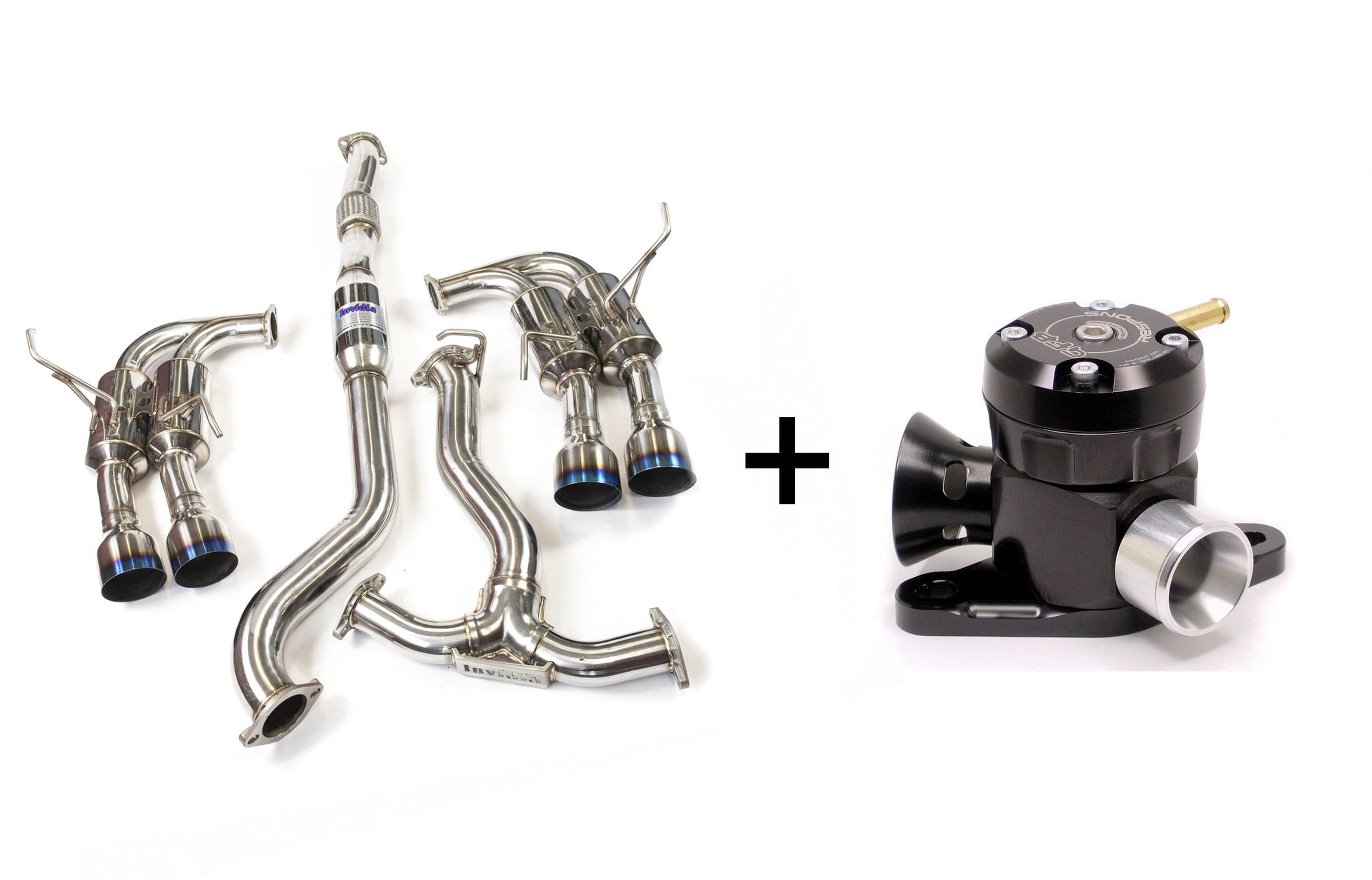 Rumble Pack - Invidia R400 CBE + GFB - RESPONS Dual Port BOV (WRX 08-14)