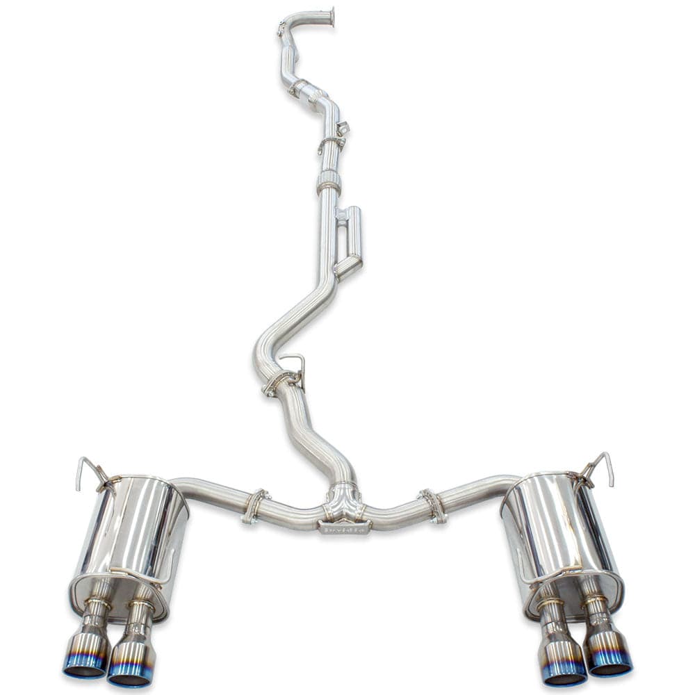 Invidia Q300 Turbo Back Exhaust Subaru WRX VB 6MT TBE-HS22SW4QD4RS