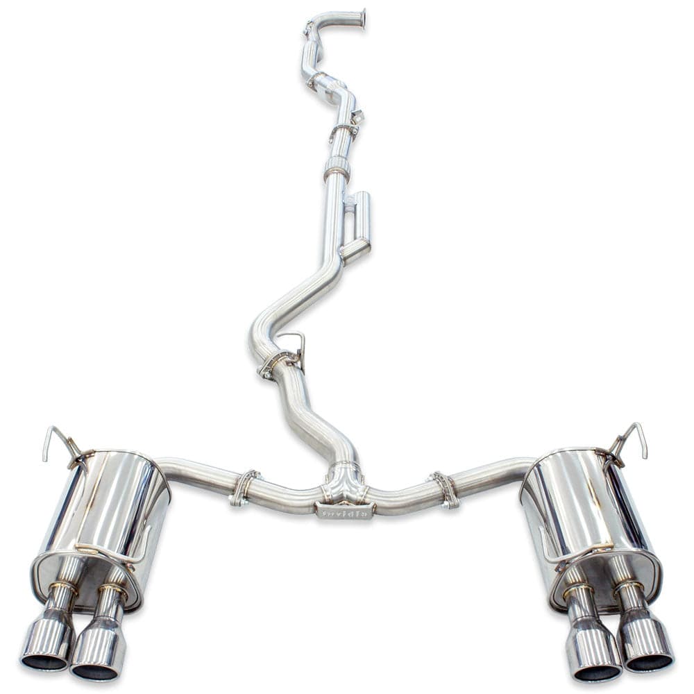 Invidia Q300 Turbo Back Exhaust Subaru WRX VB CVT TBE-HS22SW4QD4RS