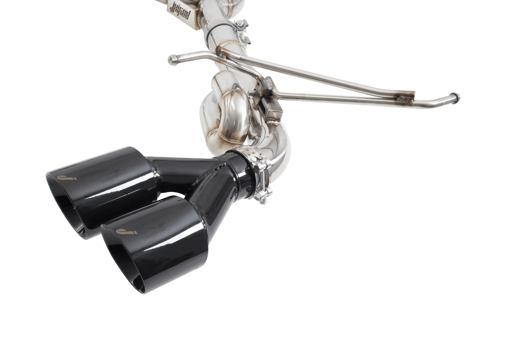 Juiced Pipes 3″ Black Tip Catback Exhaust (WRX/STI 22-25)