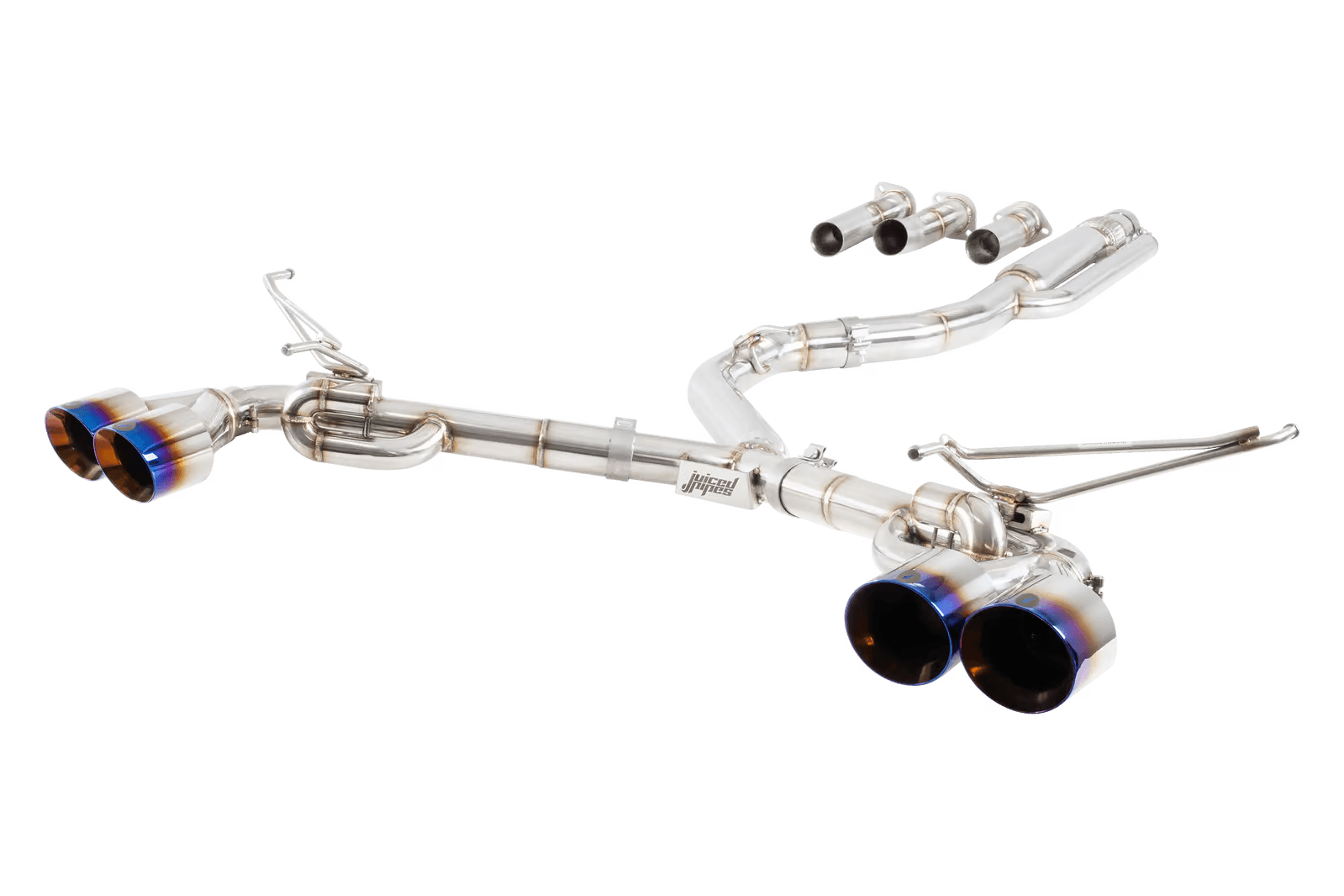 Juiced Pipes 3″ Ti Tip Catback Exhaust (WRX/STI 11-14 SEDAN)