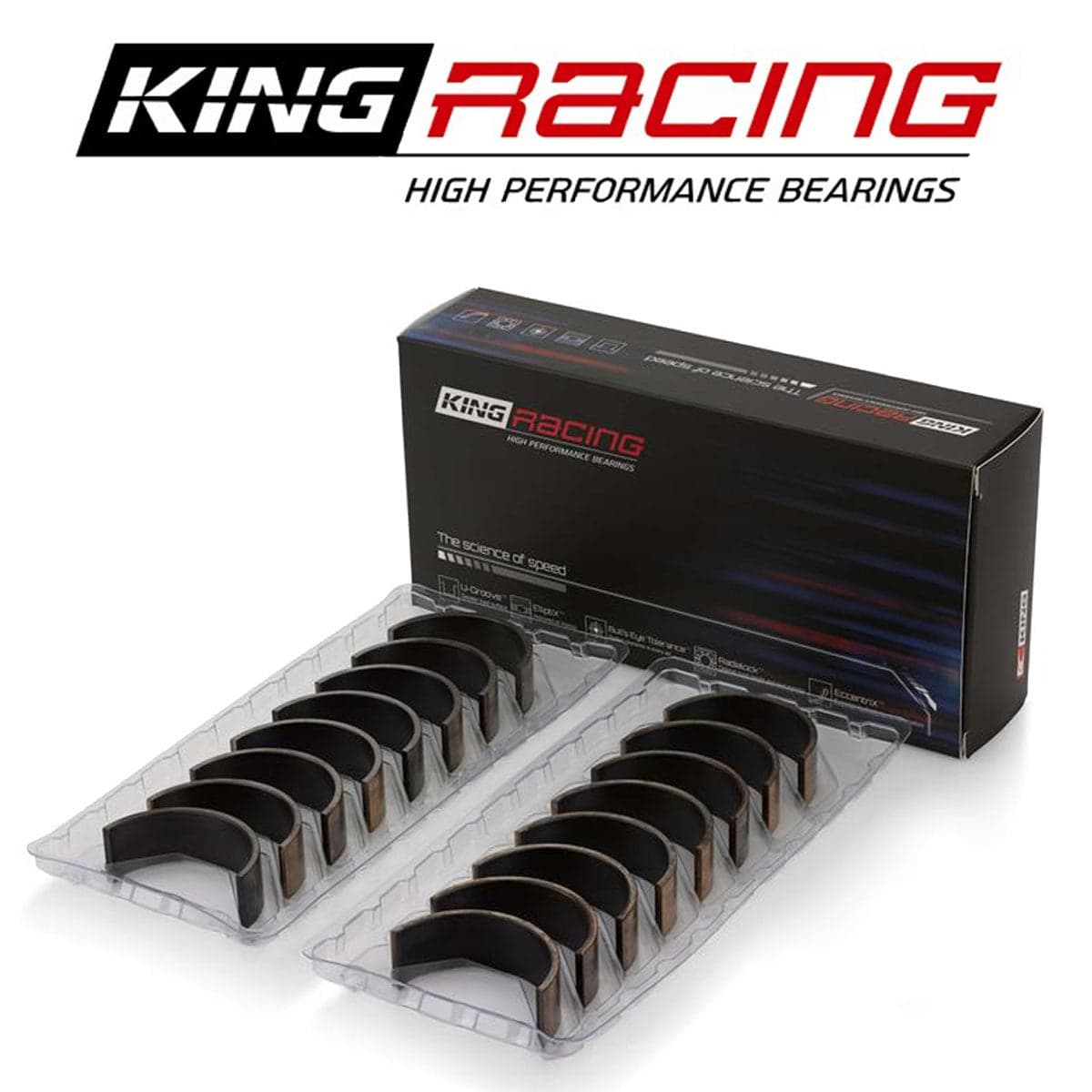 King SI Main Bearing Set STD MB5745SI Subaru FA/FB