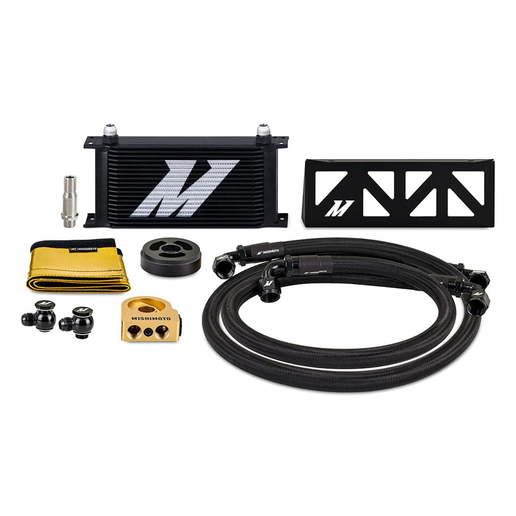 Mishimoto Thermostatic Oil Cooler Kit Subaru/Toyota BRZ/GR86 22+ MMOC-BRZ-22TBK