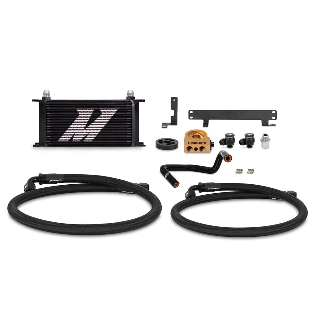 Mishimoto Thermostatic Oil Cooler Kit Subaru WRX 22+ MMOC-WRX-22TBK