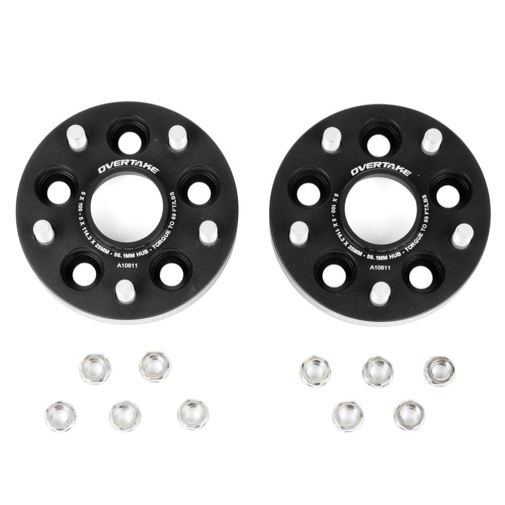 Overtake Bolt On Conversion Adaptor Wheel Spacers 25mm 5x100 to 5x114.