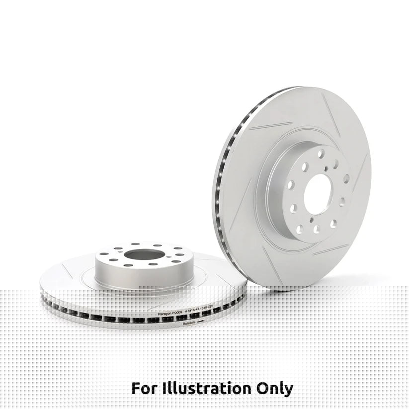 Paragon Performance Front Brake Rotors (Pair) - (WRX/STi 99-00)