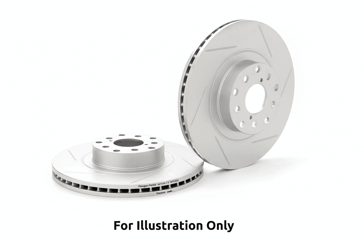 Paragon Performance Rear Brake Rotors Subaru STI 01-07/Liberty GT STI 07-09 (Rear, 316 x 20mm PAR4655S-10