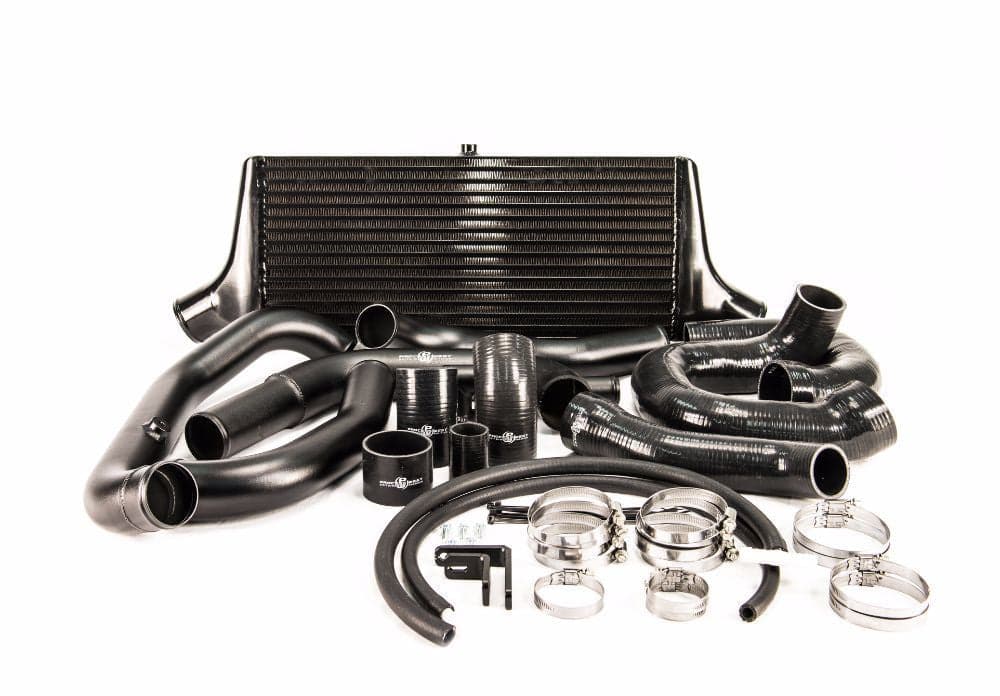 Process West - Front Mount Intercooler Kit (STi GR/GV 08-14) Black Core