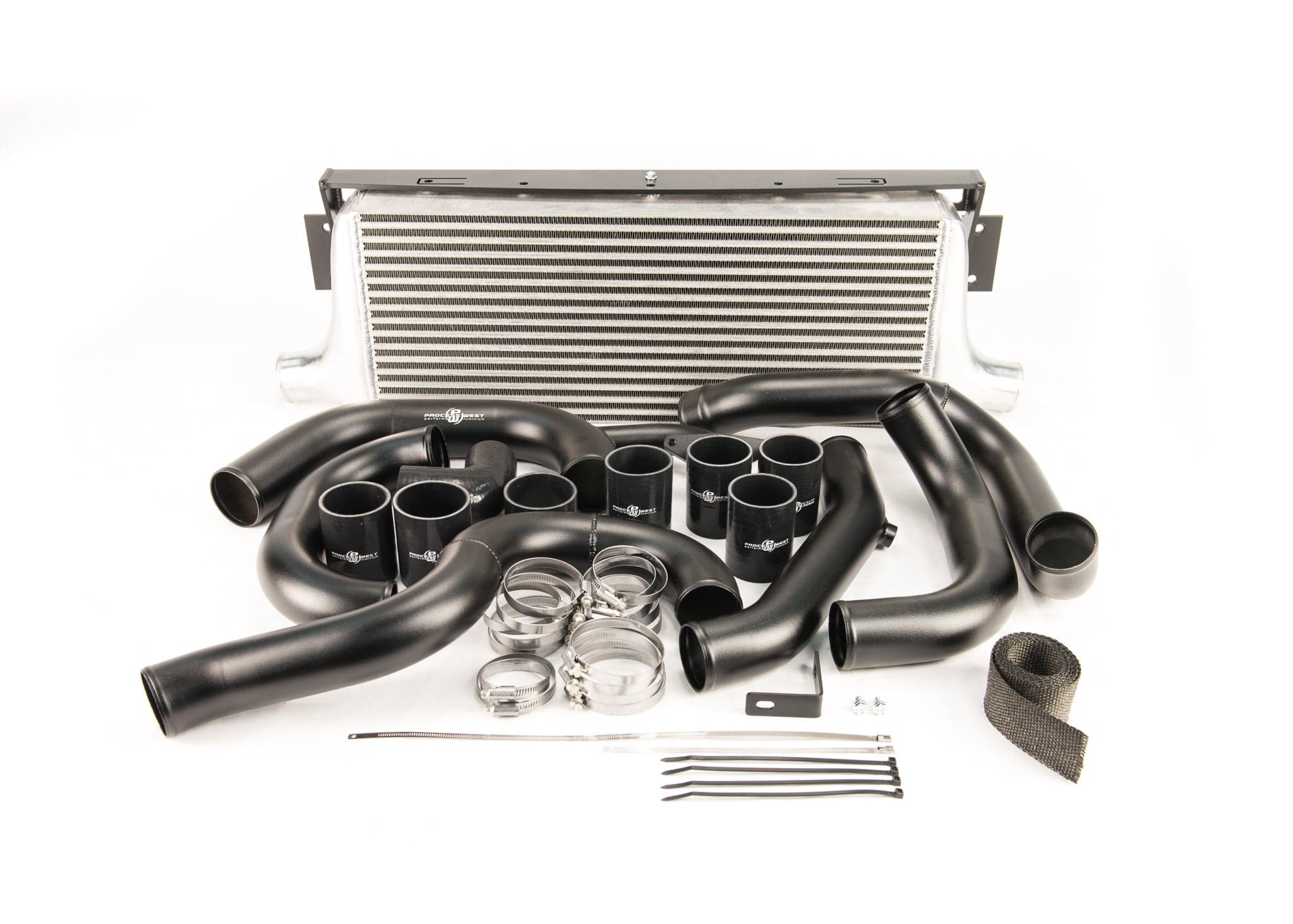 Process West - Front Mount Intercooler Kit (WRX/STi GD 06-07) - Silver Core