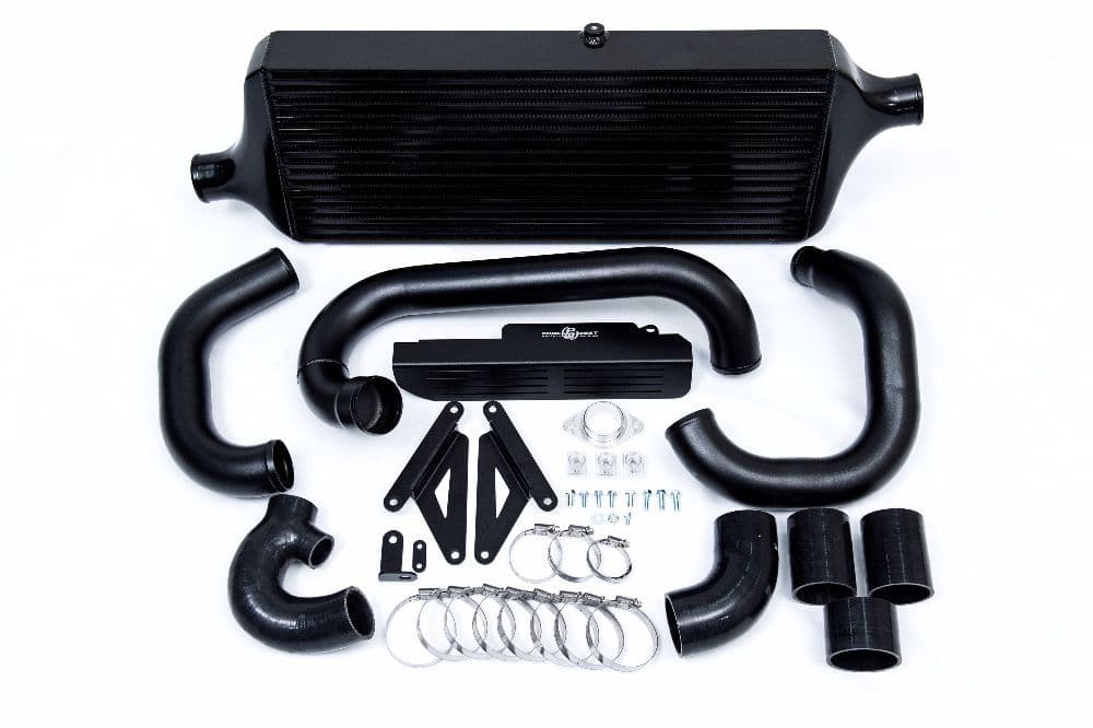 Process West - Front Mount Intercooler Kit (WRX VA 15-20) Black Core