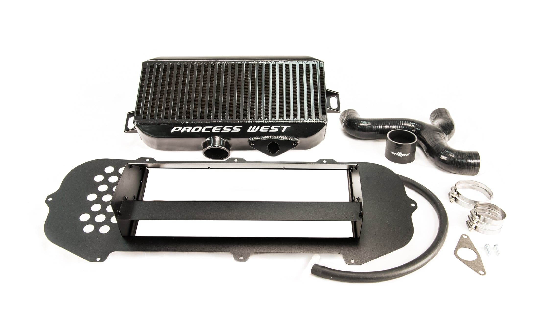 Process West - Top Mount Intercooler Kit (STi GD 06-07) - Black Core