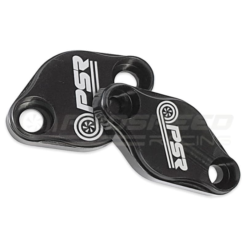PSR - Air Pump Delete Plate Set : Subaru - Black