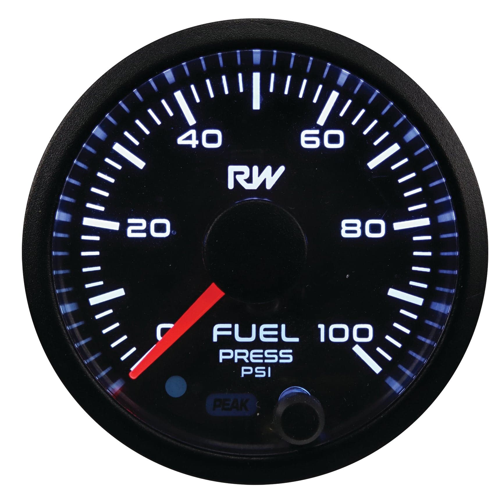 Raceworks EFI Fuel Pressure Gauge (52mm) PSI
