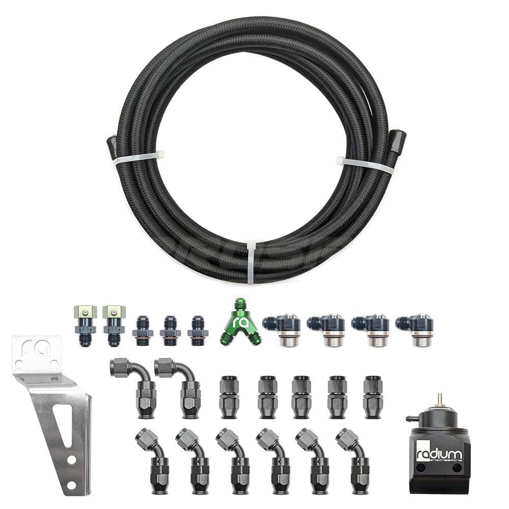 Radium Fuel Rail Plumbing Kit - (EJ20/EJ25)