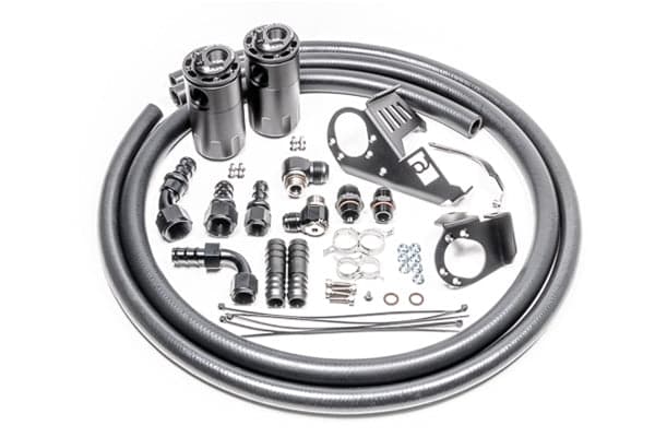 Radium - Dual PCV/CCV Fluid Lock Catch Can Kit - WRX VB (22+)