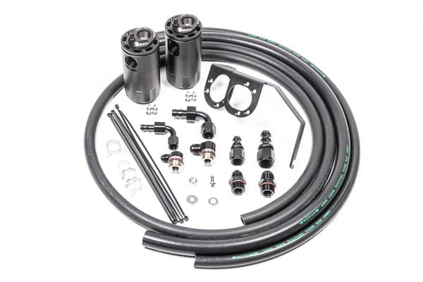 Radium Engineering Dual Catch Can Kit - Subaru WRX VA 15+/FXT SJ 13-18 (FA20) - Fluid Lock