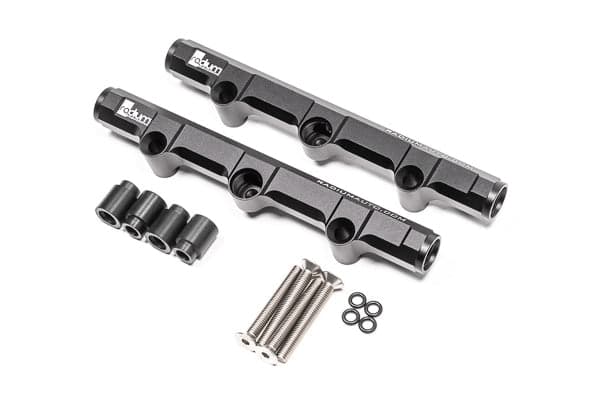 Radium Side Feed Conversion Fuel Rails - Subaru WRX/STI 94-96 (V1-V2)