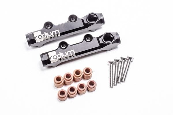 Radium - Top Feed Upgrade Fuel Rails w/Top FPD Port - WRX/STi (01-05)
