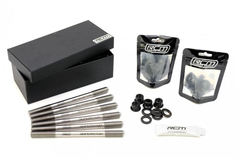 Roger Clark Motorsport 14mm Superstud Cylinder Head Stud Kit Crest CNC Billet Block EJ20/EJ22/EJ25 RCM3132