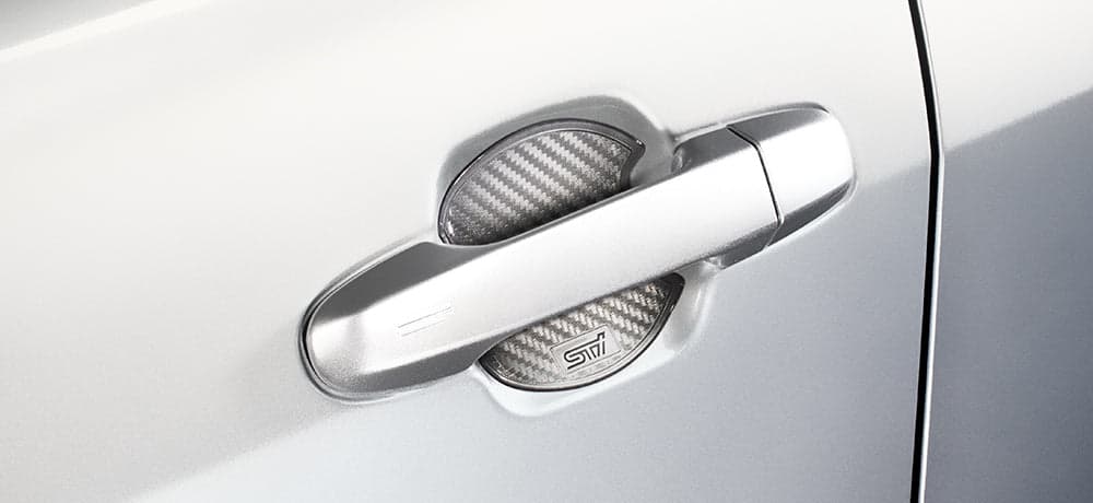 STi - Door Handle Protector (SILVER)