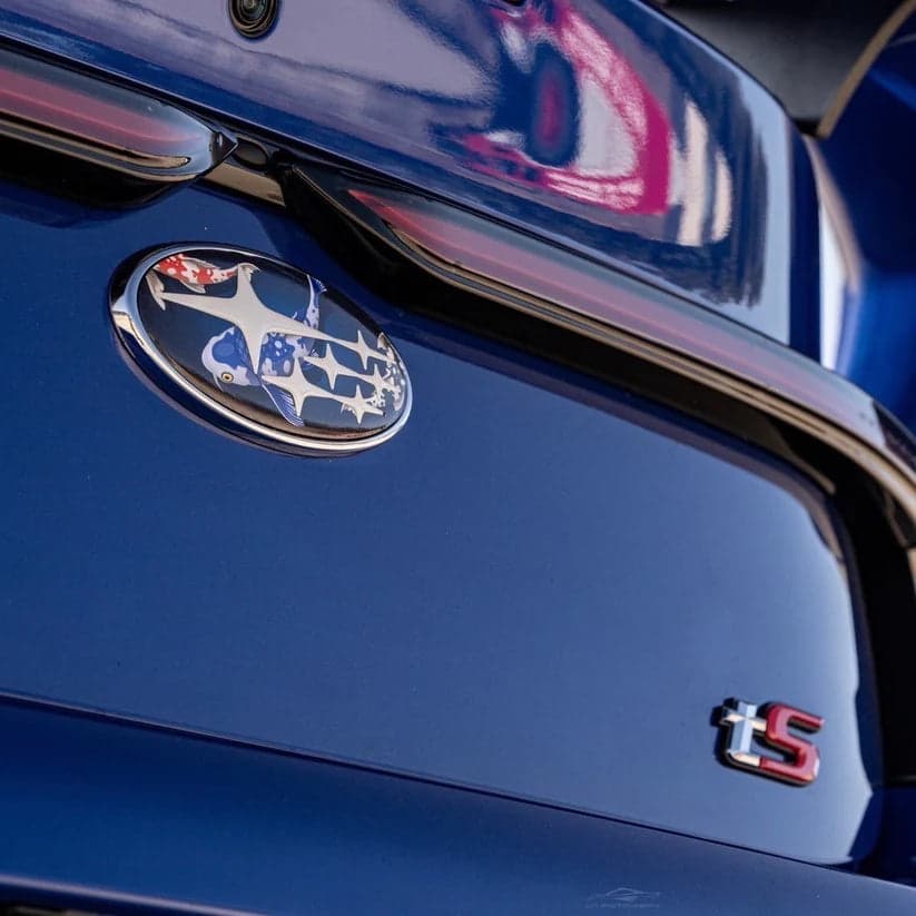 SUYA - 3D Front Grille & Rear Emblem Badge Overlay - BRZ/Levorg/WRX 15+
