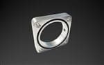 Torque Solution Throttle Body Spacer (Silver)