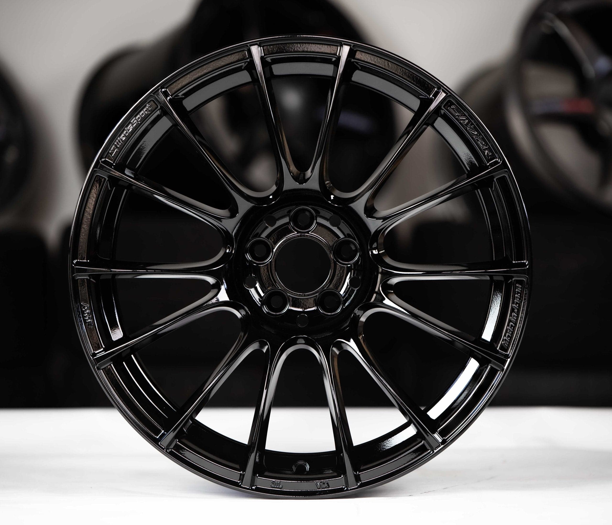 WedsSport - SA-72R -18×9.5 +38 - 5×114.3 - Gloss Black