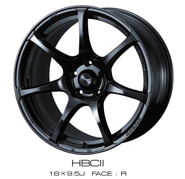 WedsSport - SA-75R : 18×9.5 +38 : 5×114.3 : HBC2