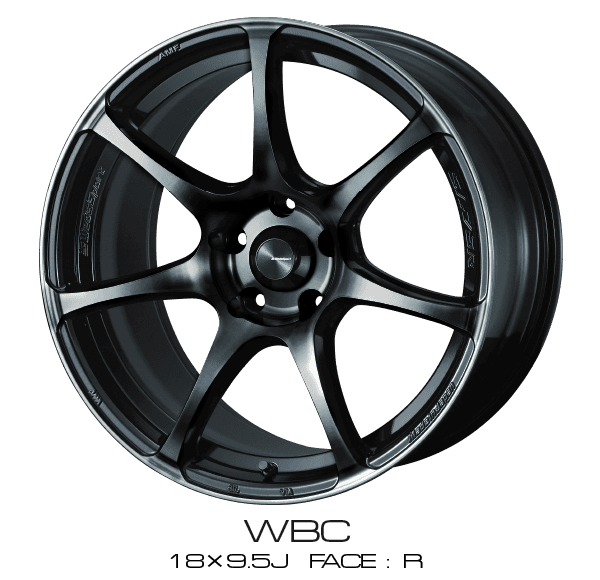 WedsSport - SA-75R : 18×9.5 +38 : 5×114.3 : WBC