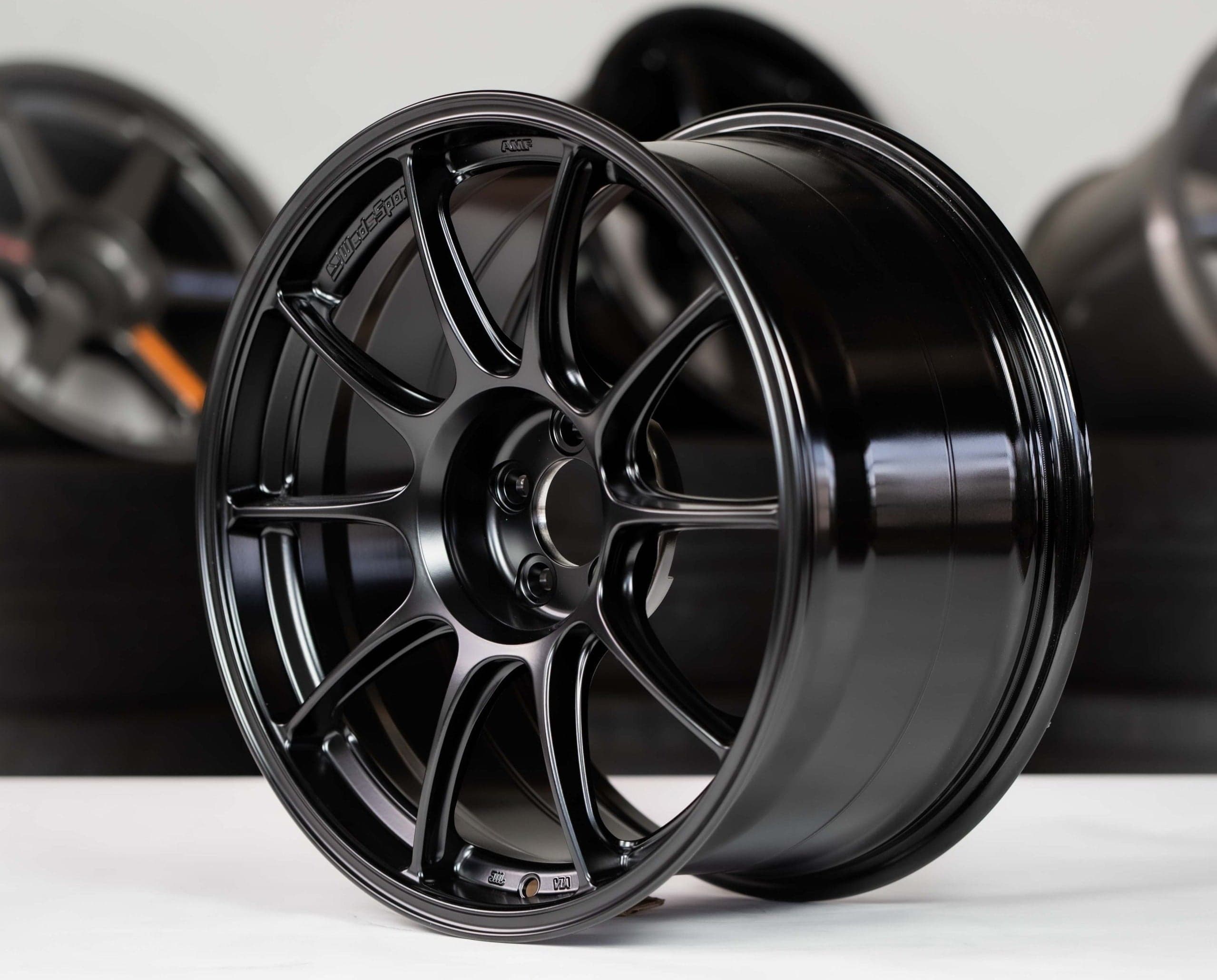 WedsSport - TC105X -18×9.5 +39 - 5×114.3 - Matt Black