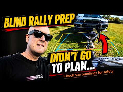 We Got Into Trouble Crossing the SA Border (Blind Rally Prep) — Shakewell Racing